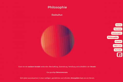 Esskultur Philosophy - Desktop